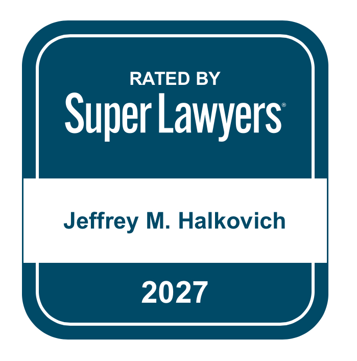 Rated by Super Lawyers: Jeffrey M. Halkovich, 2027